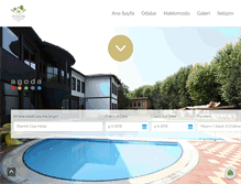 Tablet Screenshot of otantikclubhotel.com